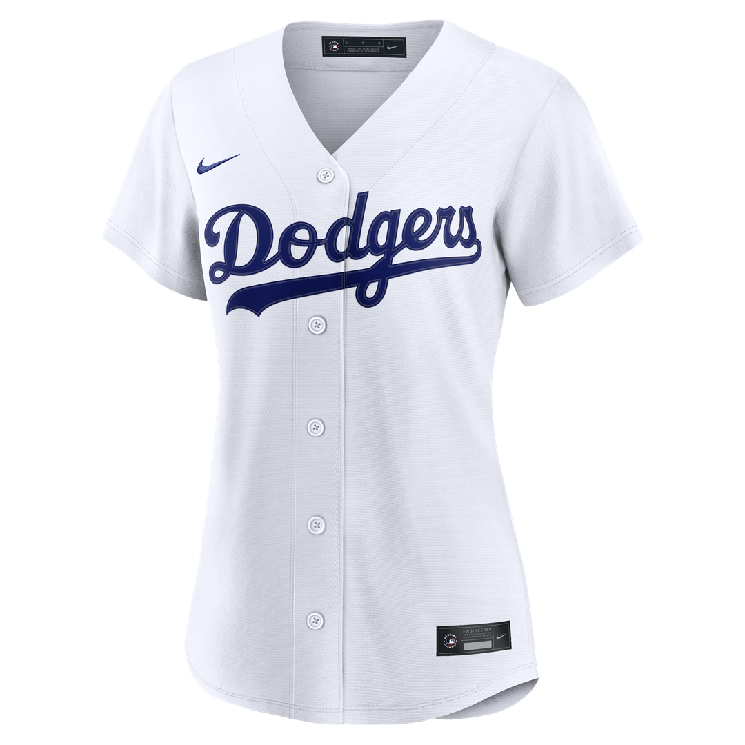 Los Angeles Dodgers Nike Women's Home Replica Custom Jersey - White Team Jersey Sports Fan Apparel