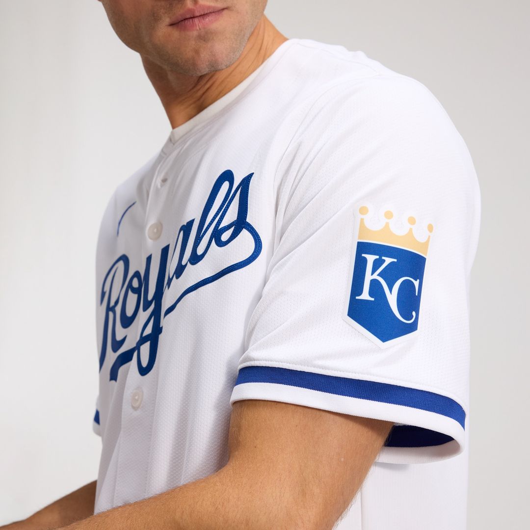 Kansas City Royals Nike Home Limited Jersey - White Team Jersey Sports Fan Apparel