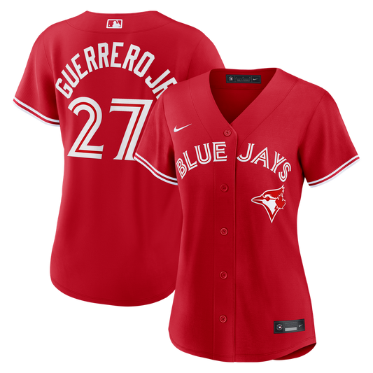 Toronto Blue Jays Vladimir Guerrero Jr. Nike Women's Canada Day Replica Jersey - Red Team Jersey Sports Fan Apparel