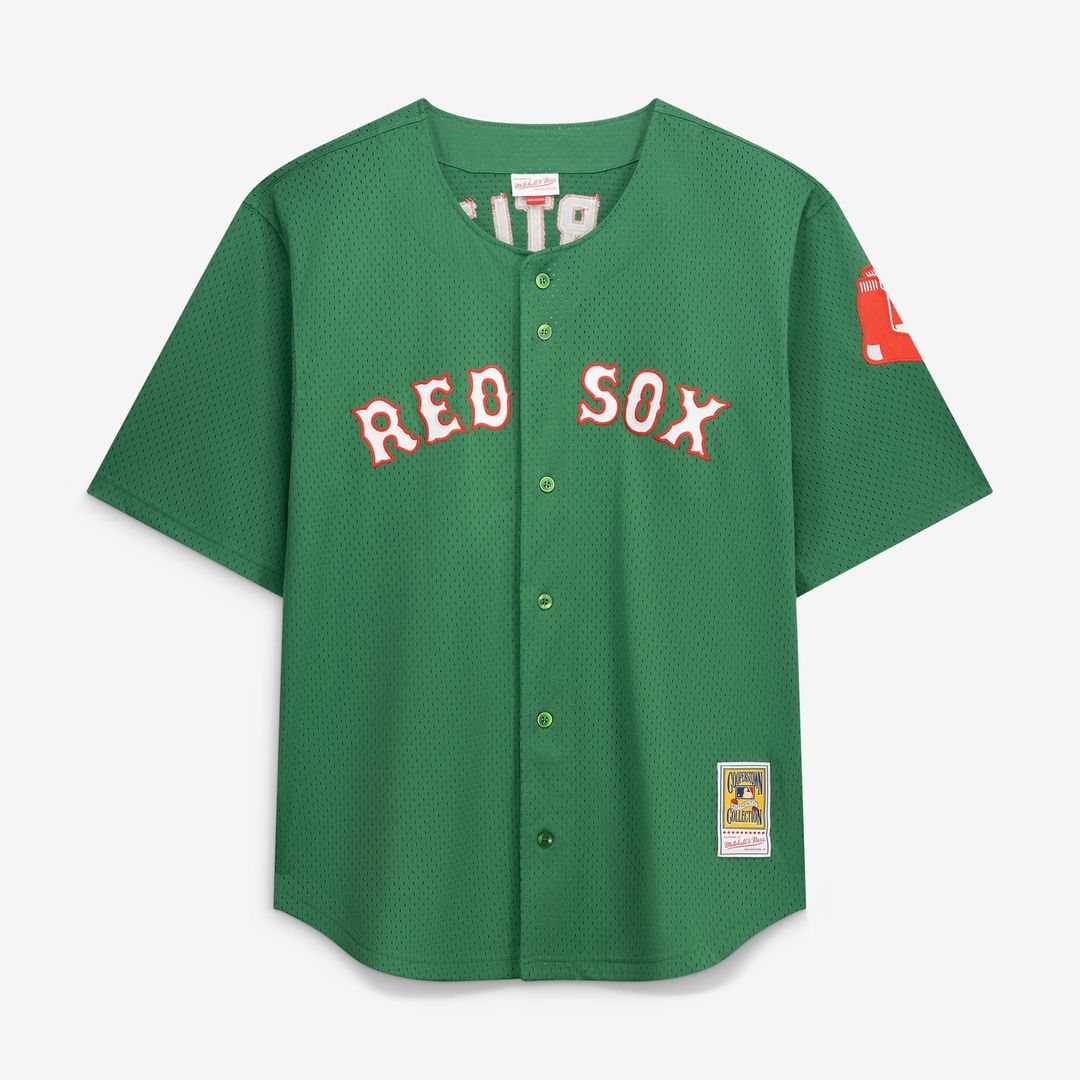 Boston Red Sox David Ortiz Mitchell & Ness Big & Tall Cooperstown Mesh Batting Practice Jersey - Red Team Jersey Sports Fan Apparel