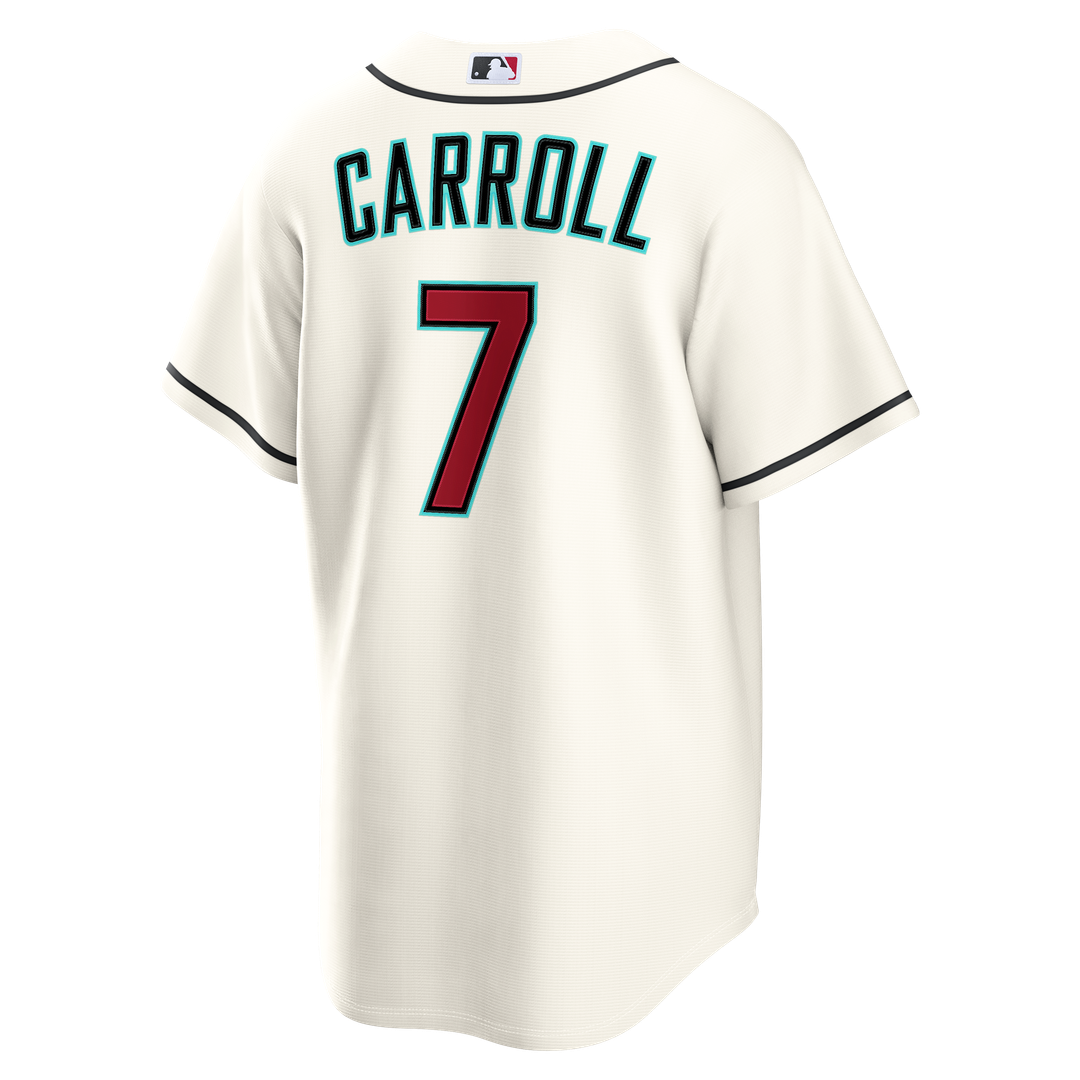 Arizona Diamondbacks Corbin Carroll Nike Home Replica Jersey - Cream Team Jersey Sports Fan Apparel