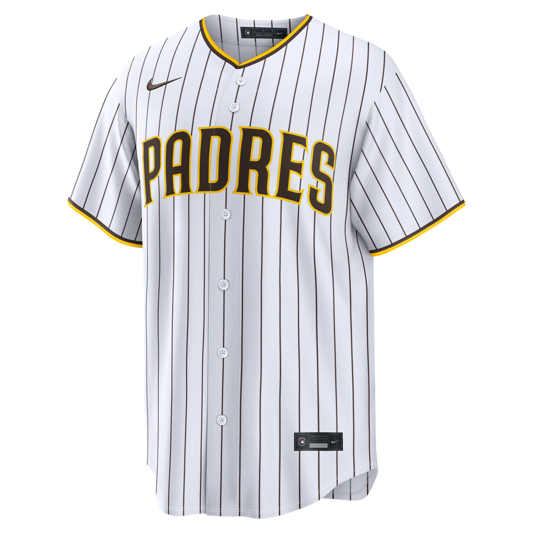 San Diego Padres Nike Home Replica Jersey - White Team Jersey Sports Fan Apparel