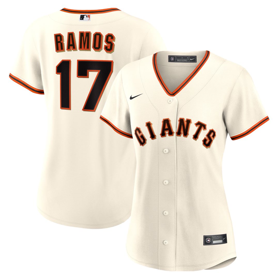 San Francisco Giants Heliot Ramos Nike Women's Home Replica Jersey - White Team Jersey Sports Fan Apparel