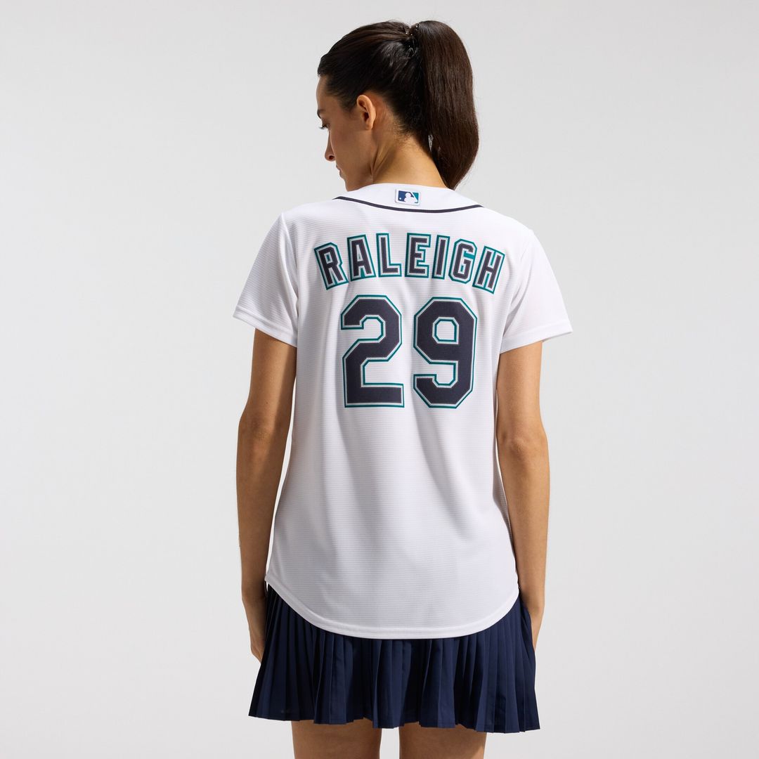 Seattle Mariners Cal Raleigh Nike Women's Home Replica Jersey - White Team Jersey Sports Fan Apparel