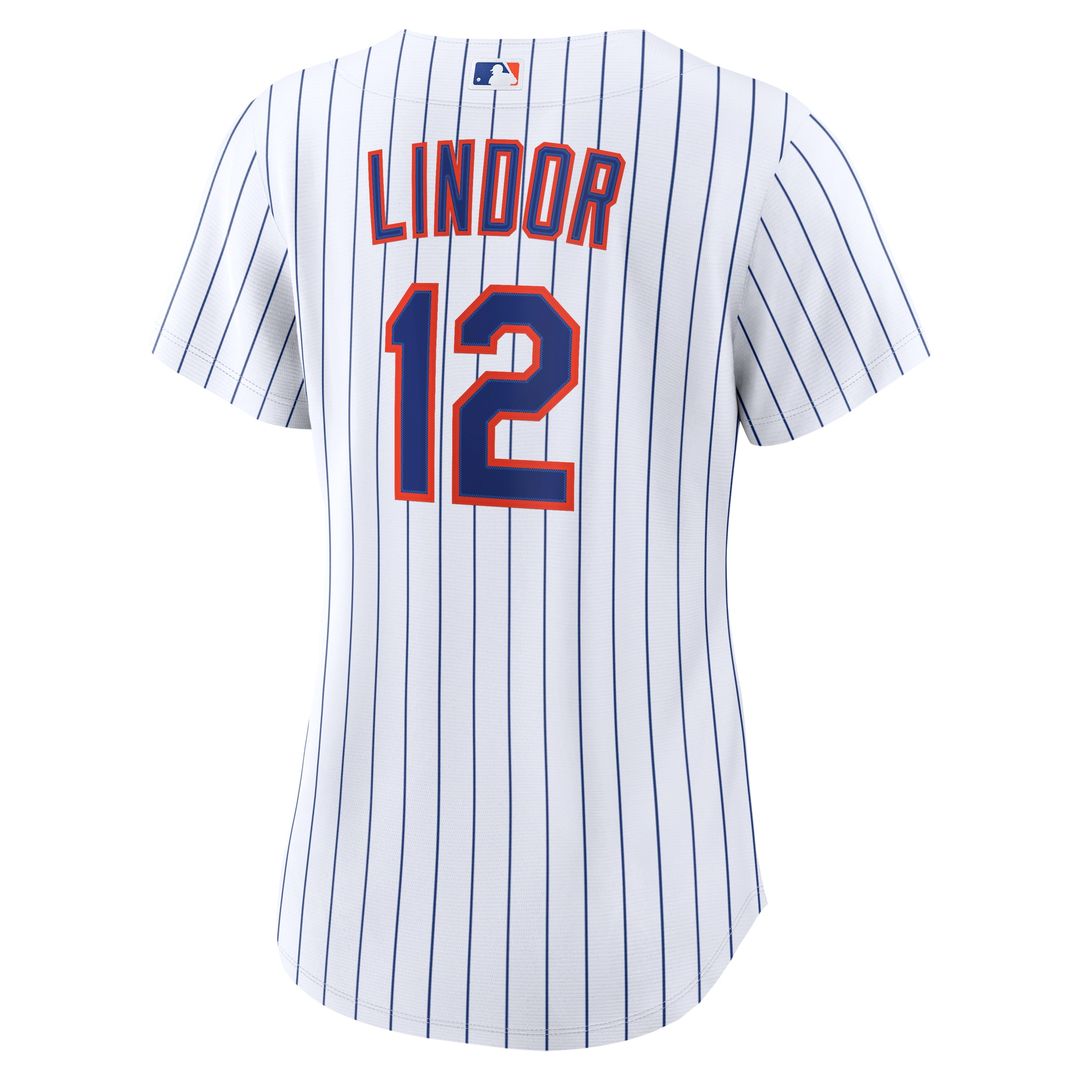New York Mets Francisco Lindor Nike Women's Home Replica Jersey - White Team Jersey Sports Fan Apparel
