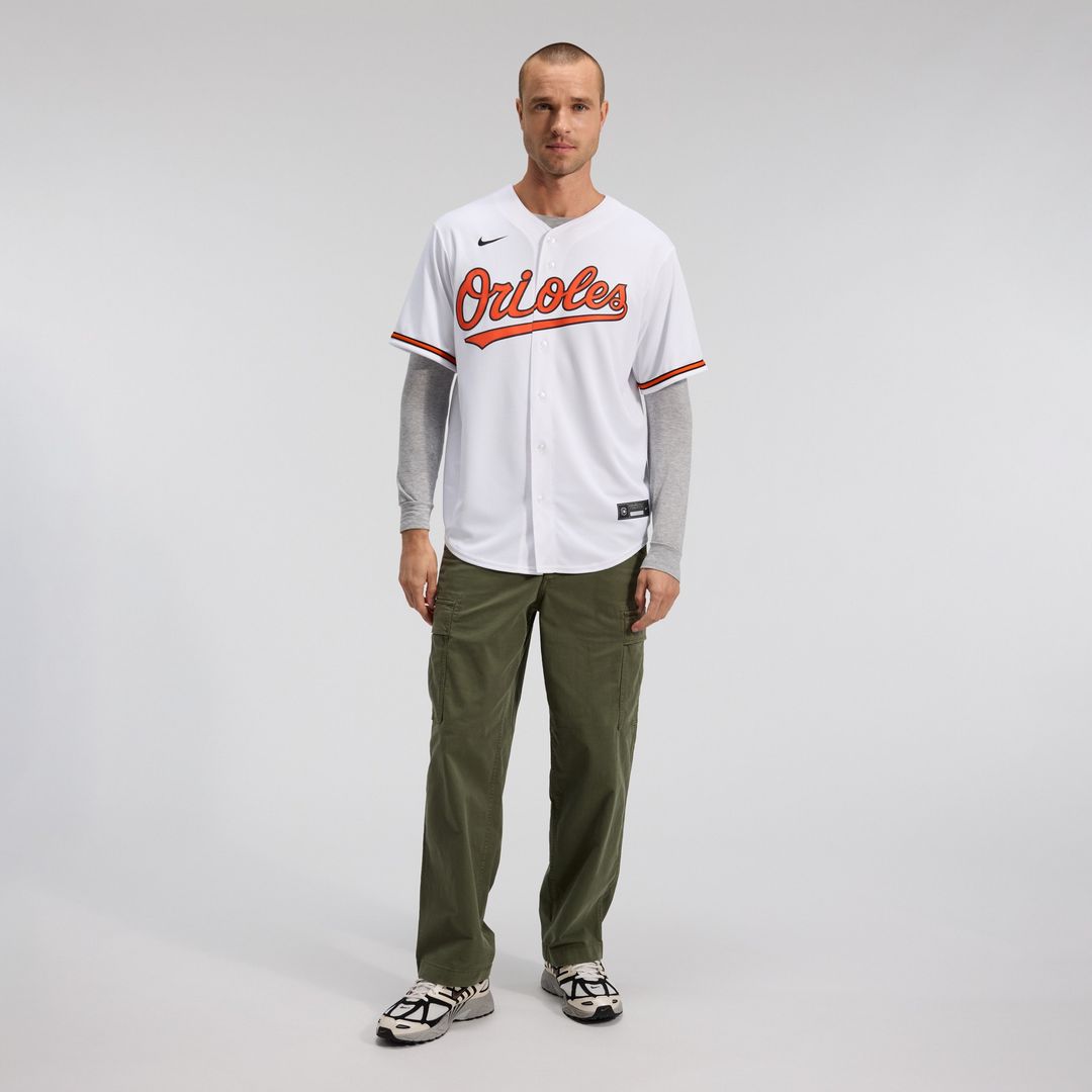 Baltimore Orioles Nike Home Replica Team Jersey - White Team Jersey Sports Fan Apparel