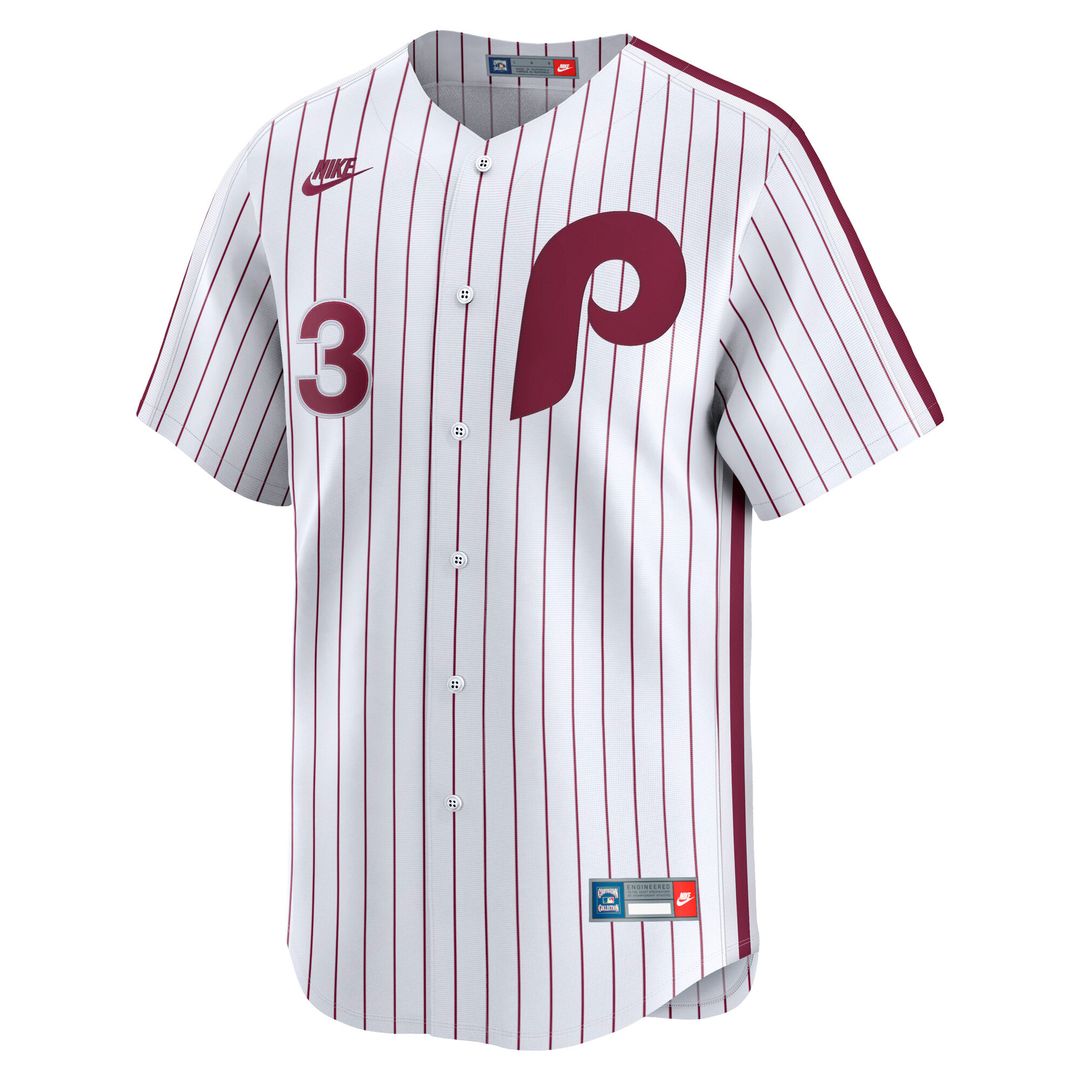 Philadelphia Phillies Bryce Harper Nike Cooperstown Limited Jersey - White Team Jersey Sports Fan Apparel