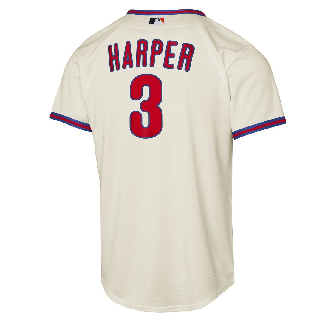 Philadelphia Phillies Bryce Harper Nike Youth Alternate Replica Jersey - Light Blue Team Jersey Sports Fan Apparel