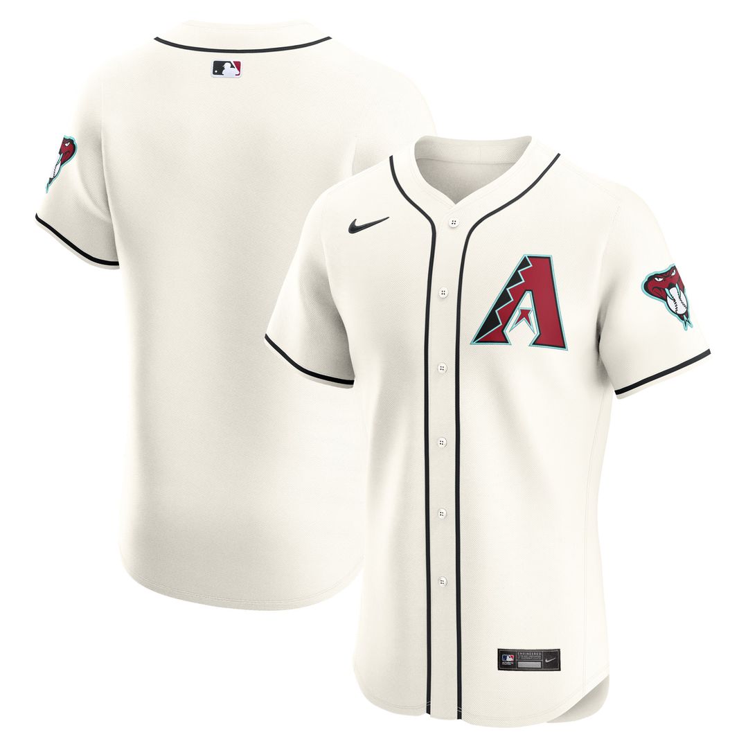 Arizona Diamondbacks Nike Elite Jersey - Cream Team Jersey Sports Fan Apparel