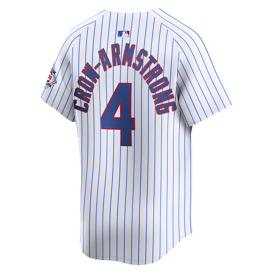 Chicago Cubs Pete Crow - Armstrong Nike 150th Anniversary Limited Jersey - White Team Jersey Sports Fan Apparel