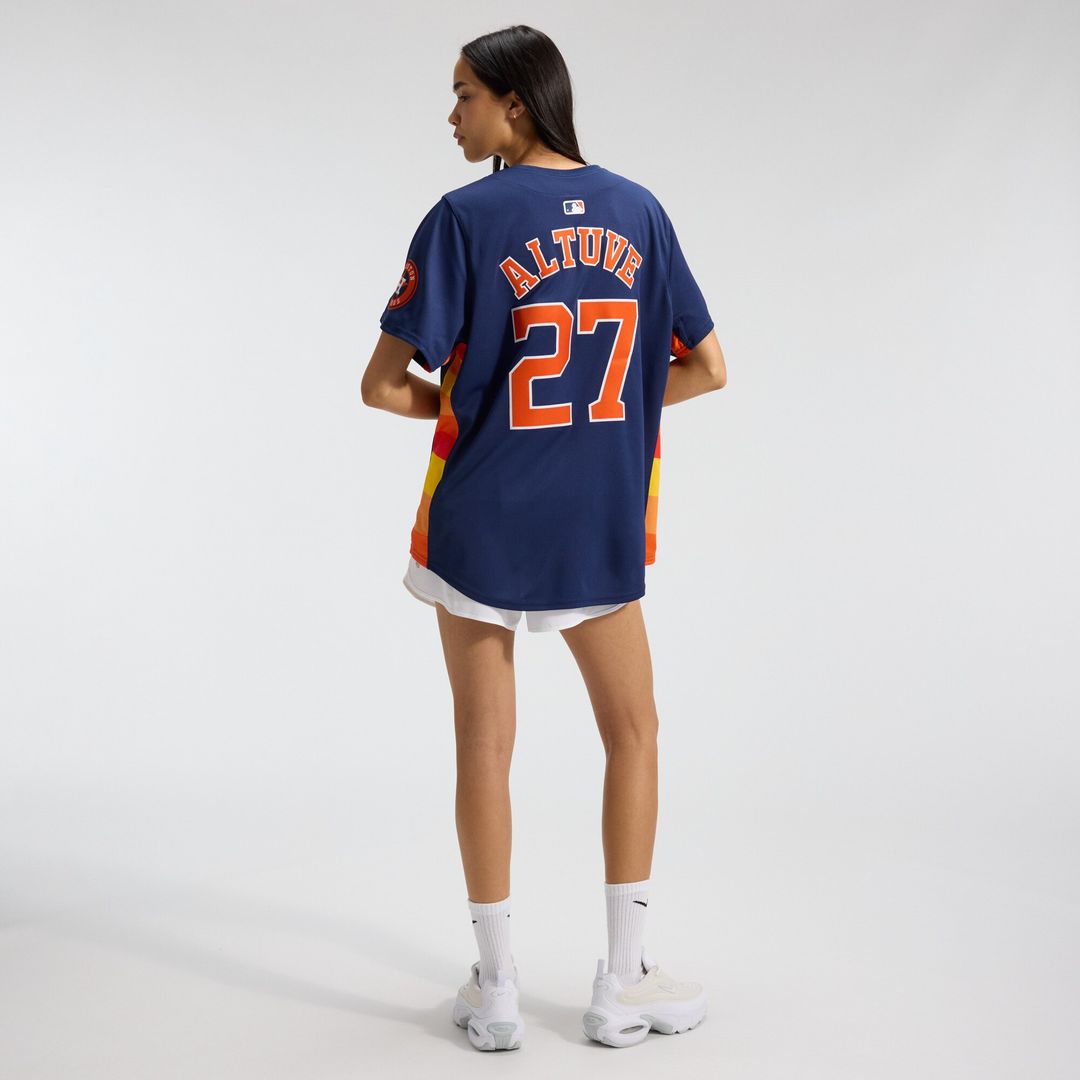 Houston Astros Jose Altuve Nike Women's Alternate Limited Player Jersey - Navy Team Jersey Sports Fan Apparel
