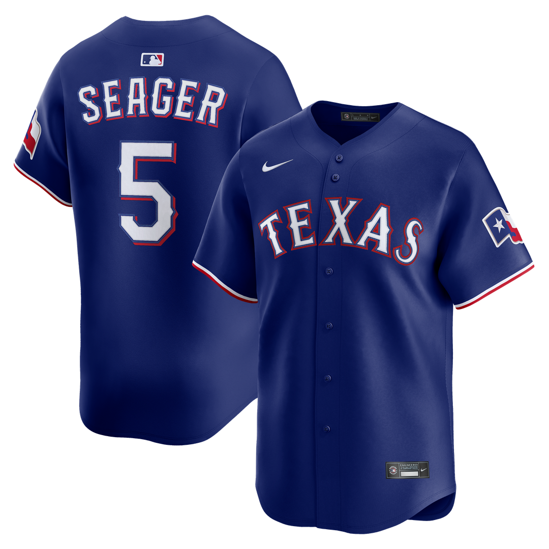 Texas Rangers Corey Seager Nike Alternate 2 Limited Jersey - Royal Team Jersey Sports Fan Apparel