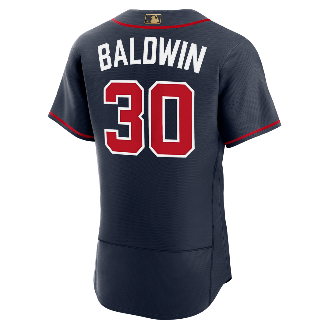 Atlanta Braves Drake Baldwin Nike Alternate MLB Awards Authentic Jersey - Navy Team Jersey Sports Fan Apparel