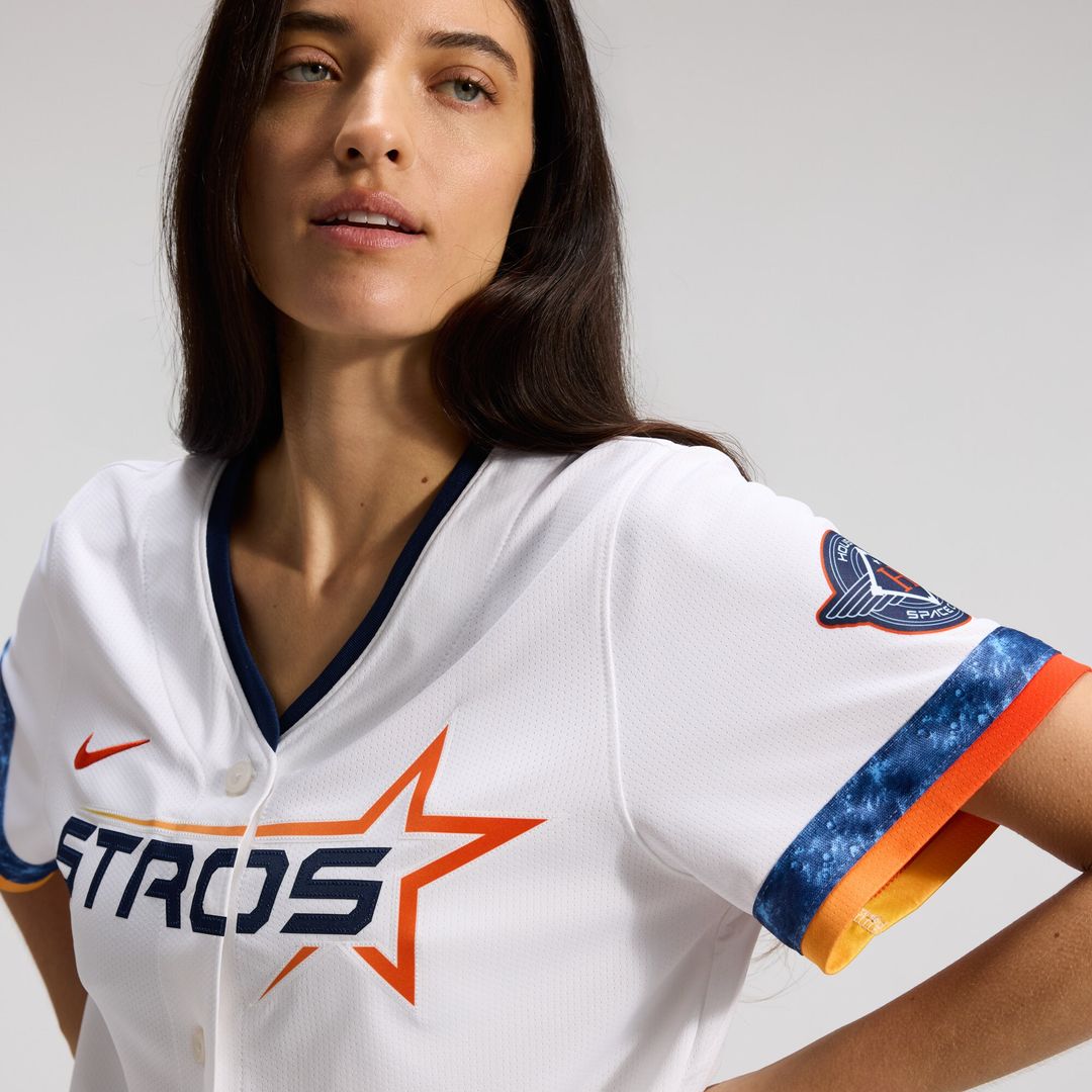 Houston Astros Nike Women's 2025 City Connect Limited Jersey - White Team Jersey Sports Fan Apparel