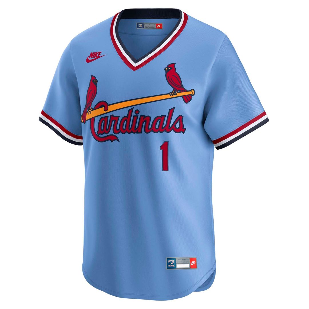 St. Louis Cardinals Ozzie Smith Nike Throwback Cooperstown Limited Jersey - White Team Jersey Sports Fan Apparel
