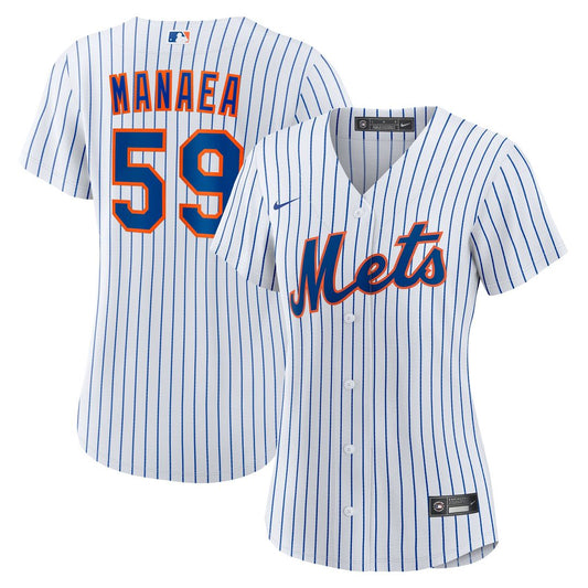 New York Mets Sean Manaea Nike Women's Home Replica Jersey - White Team Jersey Sports Fan Apparel