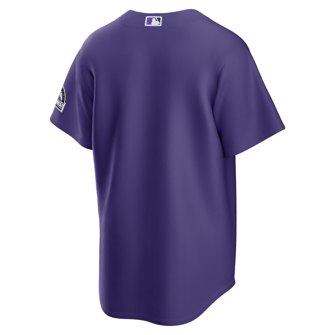 Colorado Rockies Nike Alternate Stadium Jersey - Purple Team Jersey Sports Fan Apparel