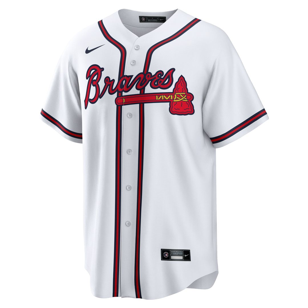 Atlanta Braves Spencer Strider Nike Replica Player Jersey - White Team Jersey Sports Fan Apparel