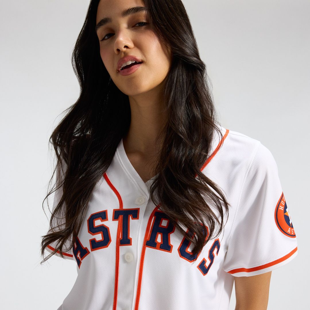 Houston Astros Nike Home Women's Limited Jersey - White Team Jersey Sports Fan Apparel