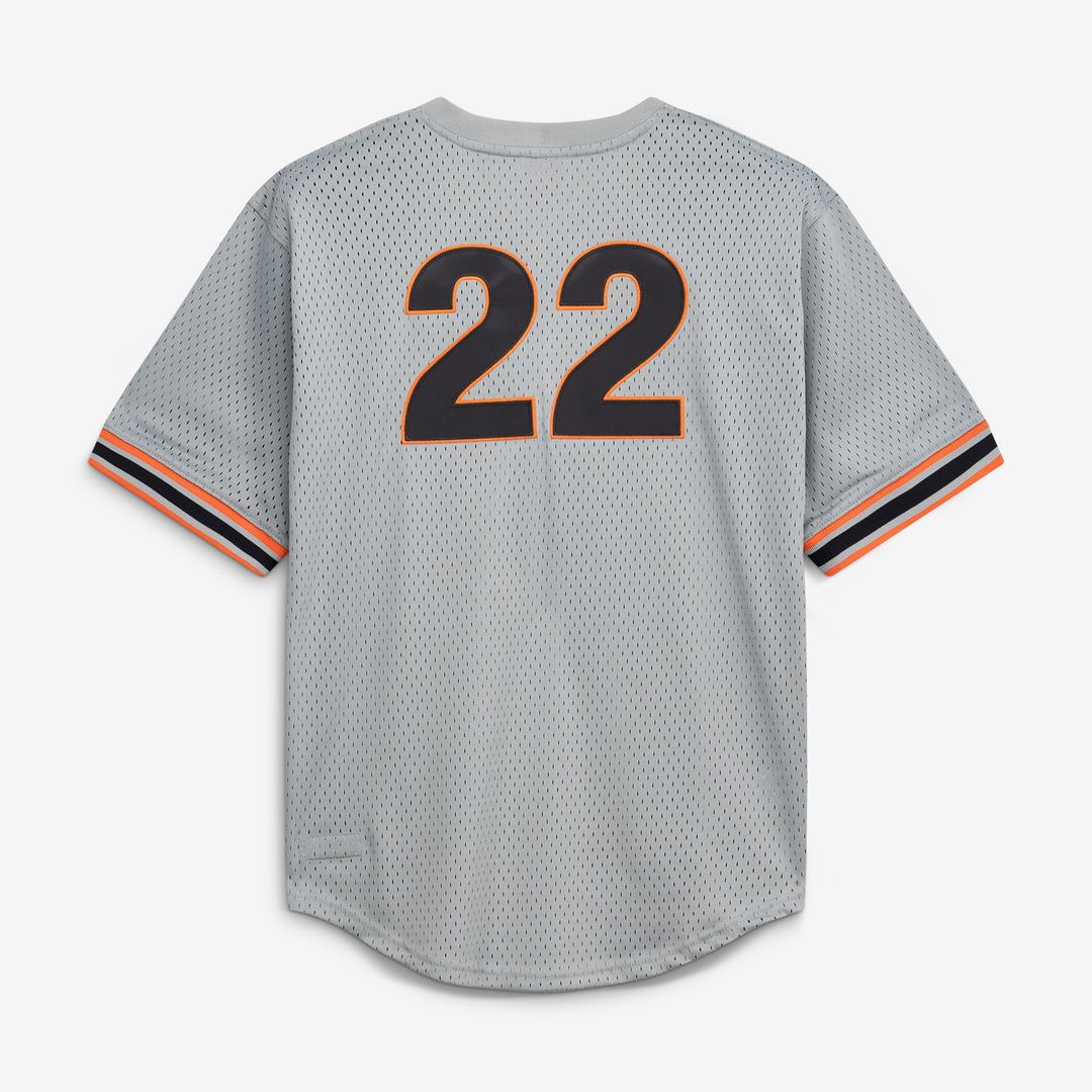 San Francisco Giants Will Clark Mitchell & Ness Authentic Batting Practice Jersey - Gray Team Jersey Sports Fan Apparel