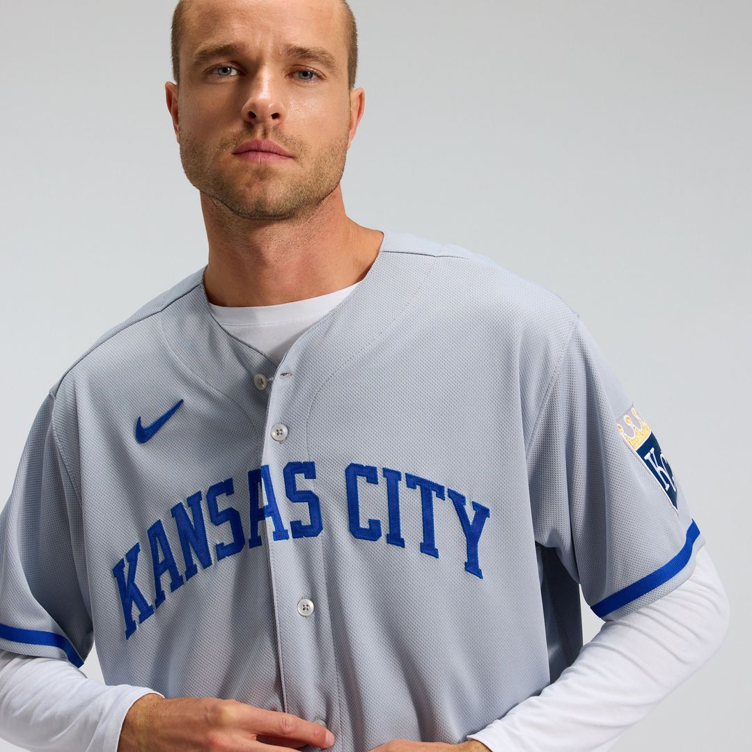 Kansas City Royals Nike 2022 Road Authentic Jersey - Gray Team Jersey Sports Fan Apparel