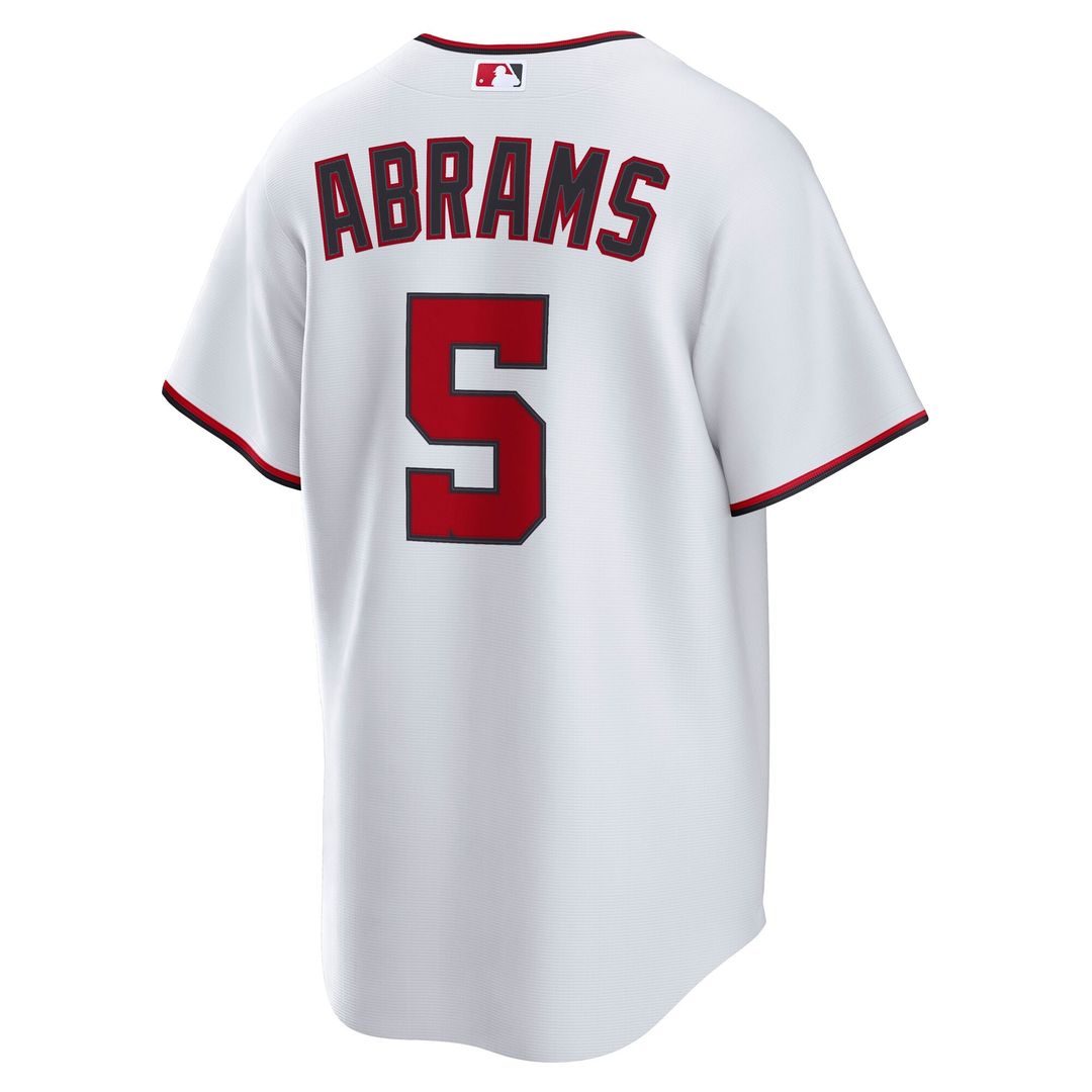 Washington Nationals CJ Abrams Nike Home Replica Jersey - White Team Jersey Sports Fan Apparel