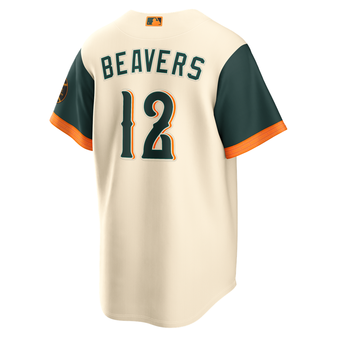 Baltimore Orioles Dylan Beavers Nike 2026 City Connect Stadium Jersey - Cream Team Jersey Sports Fan Apparel
