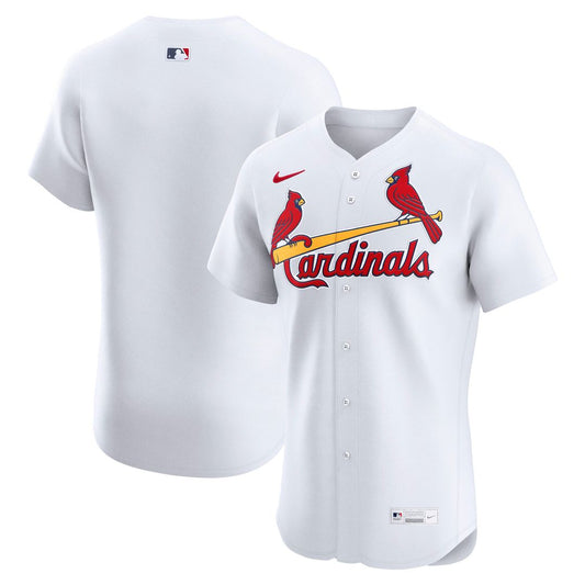 St. Louis Cardinals Nike Home Elite Jersey - White Team Jersey Sports Fan Apparel