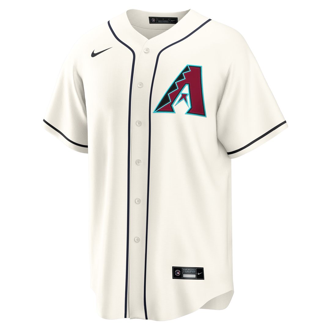 Arizona Diamondbacks Nike Home Replica Jersey - Cream Team Jersey Sports Fan Apparel