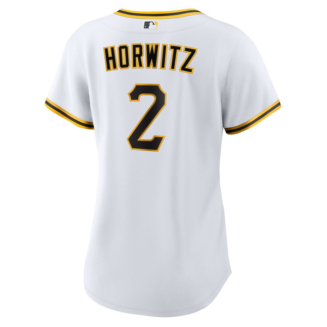 Pittsburgh Pirates Spencer Horwitz Nike Women's Home Replica Jersey - White Team Jersey Sports Fan Apparel