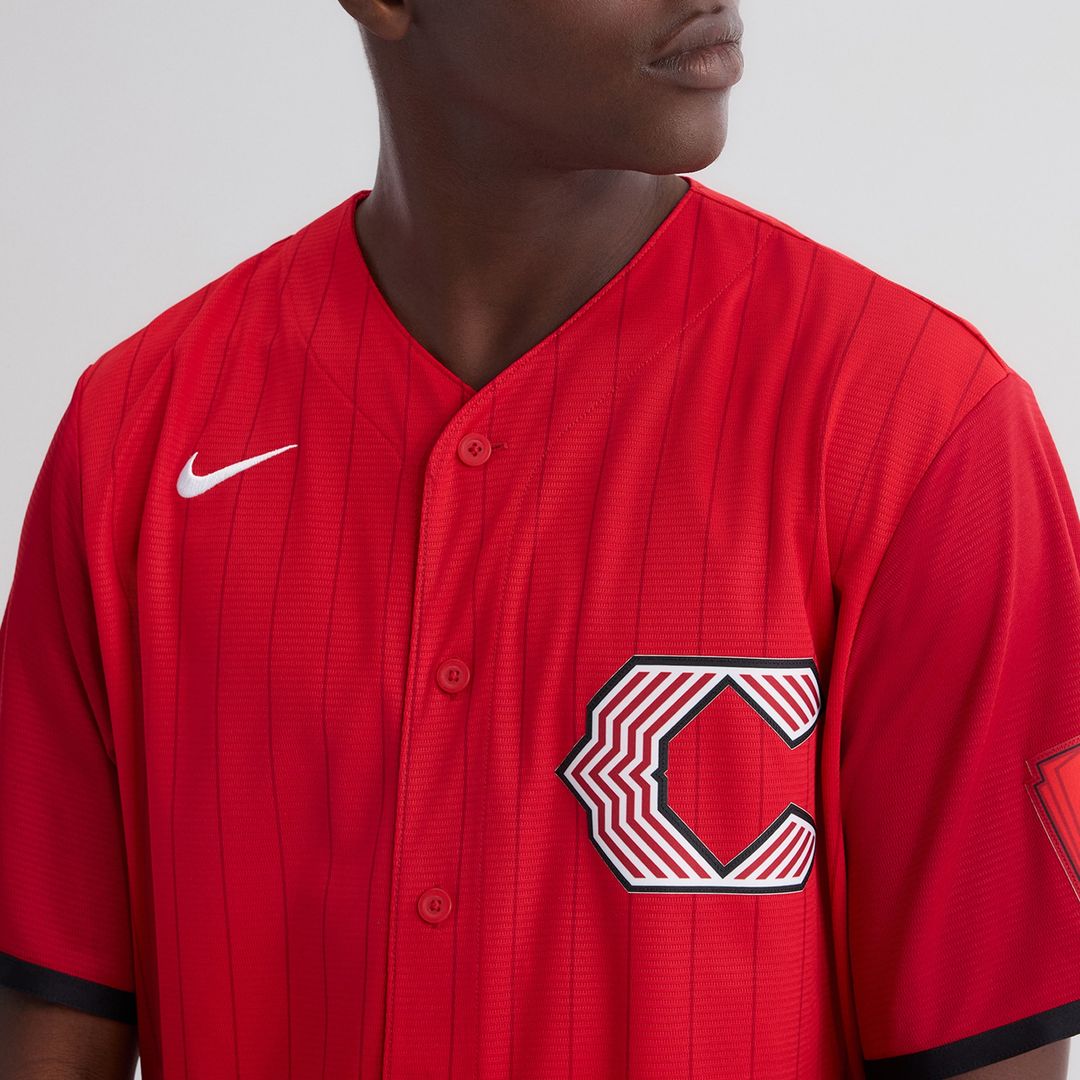 Cincinnati Reds Nike 2026 City Connect Stadium Jersey - Red Team Jersey Sports Fan Apparel