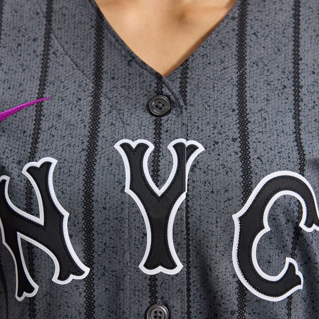 New York Mets Nike Women's City Connect Limited Jersey - Gray Team Jersey Sports Fan Apparel