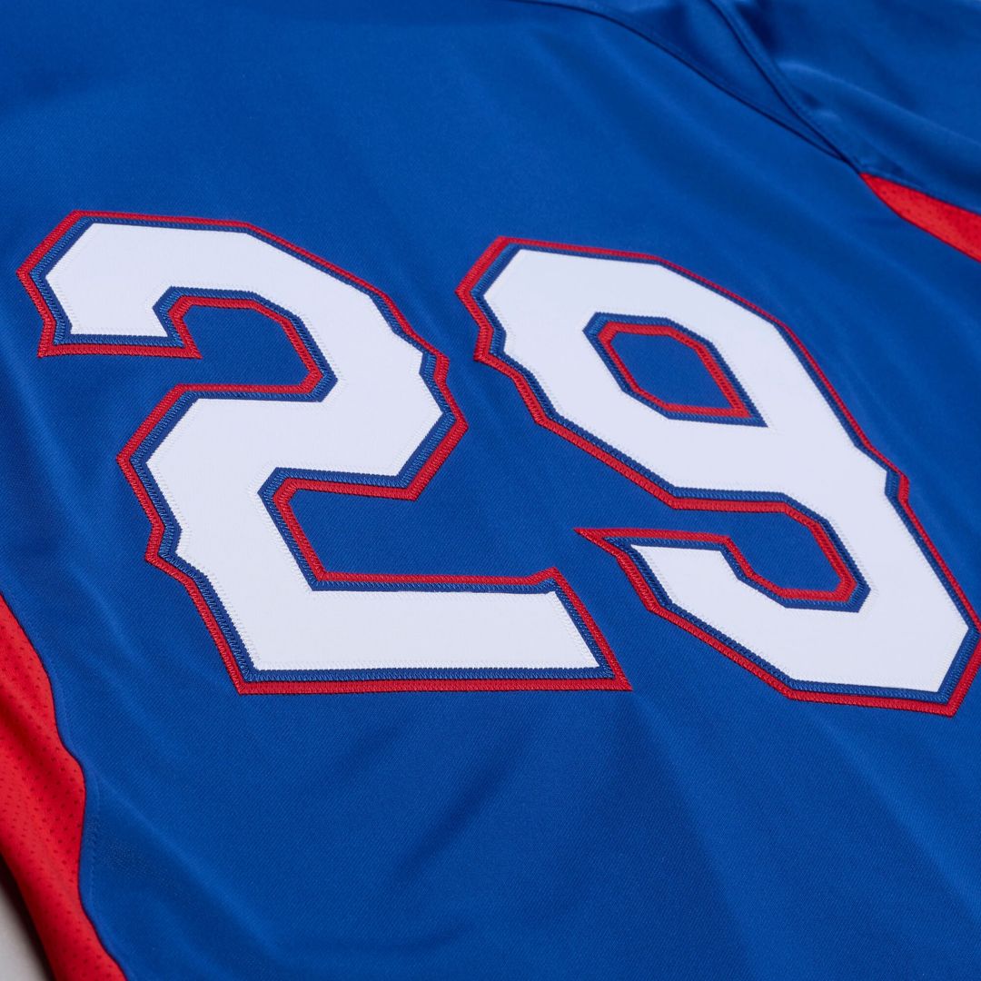 Texas Rangers Adrian Beltre Mitchell & Ness Cooperstown Mesh Batting Practice Button - Up Jersey - Royal Team Jersey Sports Fan Apparel