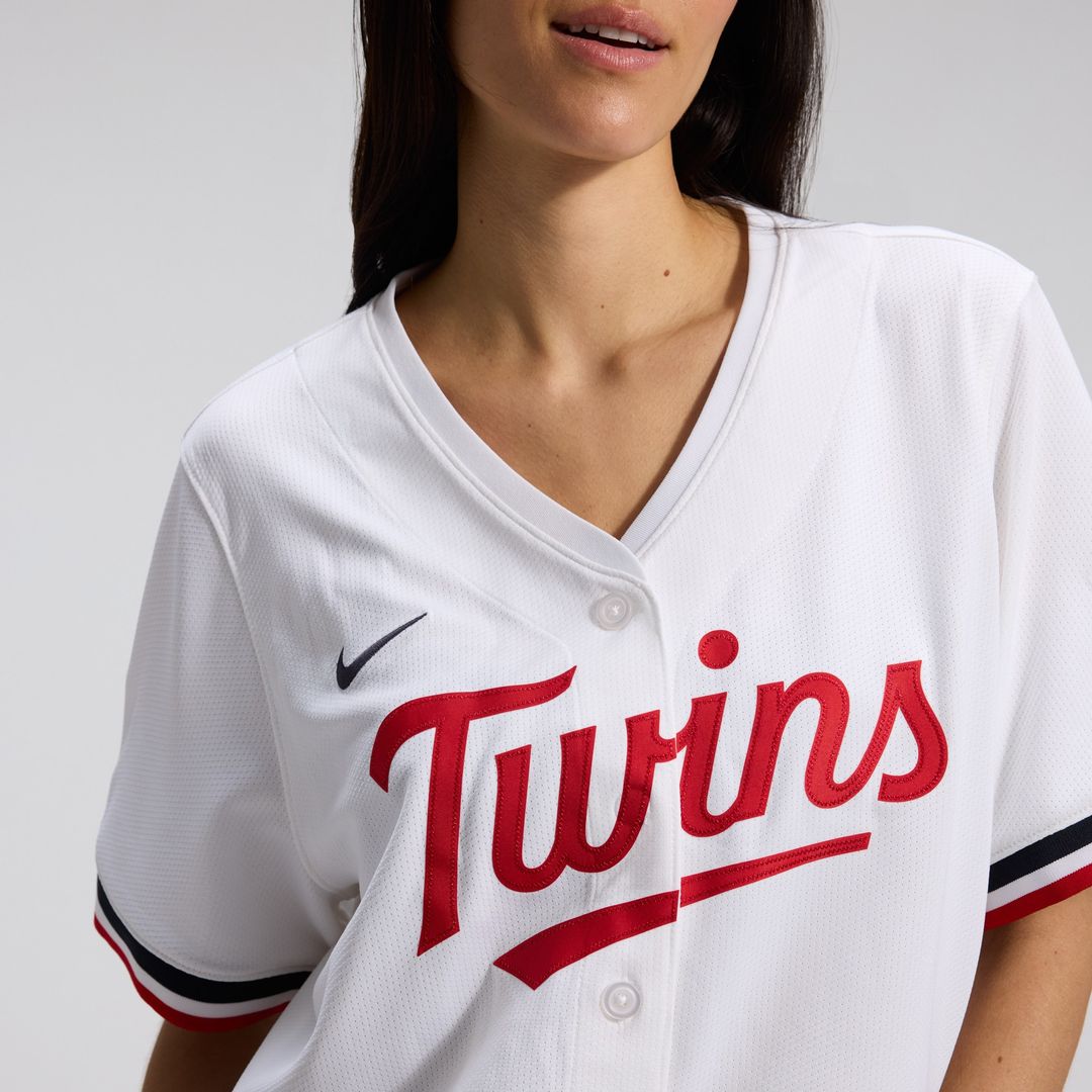 Minnesota Twins Nike Women's Home Limited Jersey - White Team Jersey Sports Fan Apparel
