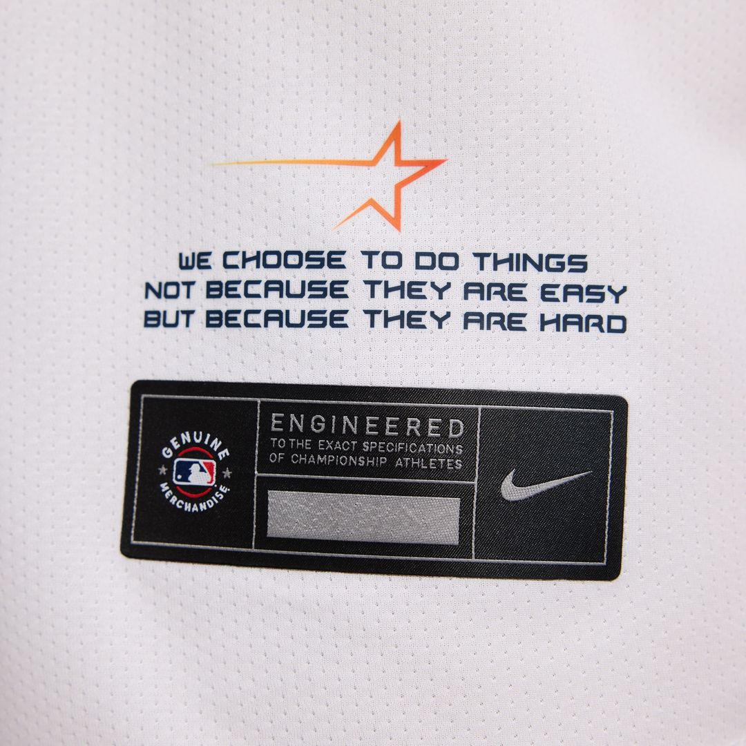 Houston Astros Jose Altuve Nike 2025 City Connect Limited Player Jersey - White Team Jersey Sports Fan Apparel
