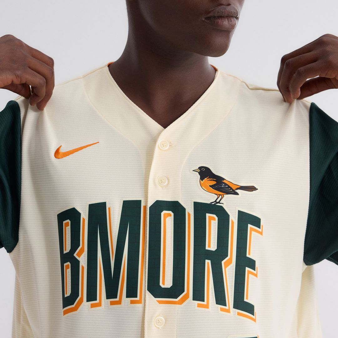 Baltimore Orioles Jackson Holliday Nike 2026 City Connect Stadium Jersey - Cream Team Jersey Sports Fan Apparel