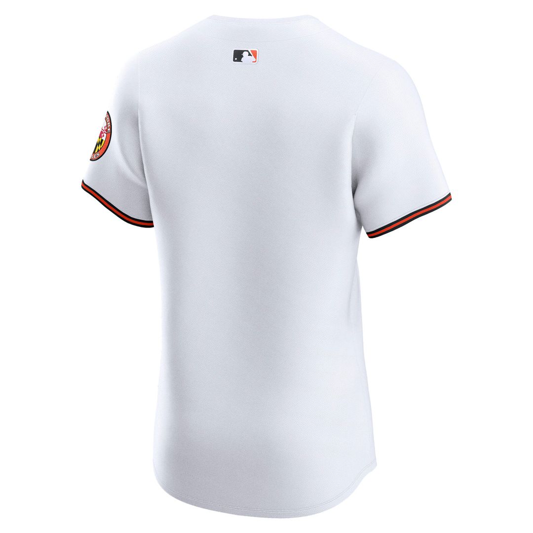 Baltimore Orioles Nike Home Elite Jersey - White Team Jersey Sports Fan Apparel