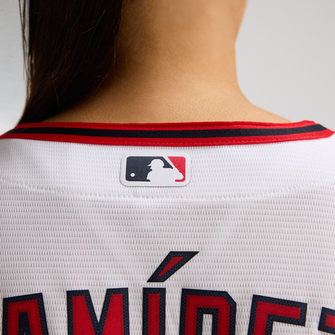 Cleveland Guardians José Ramírez Nike Women's Home Replica Jersey - White Team Jersey Sports Fan Apparel