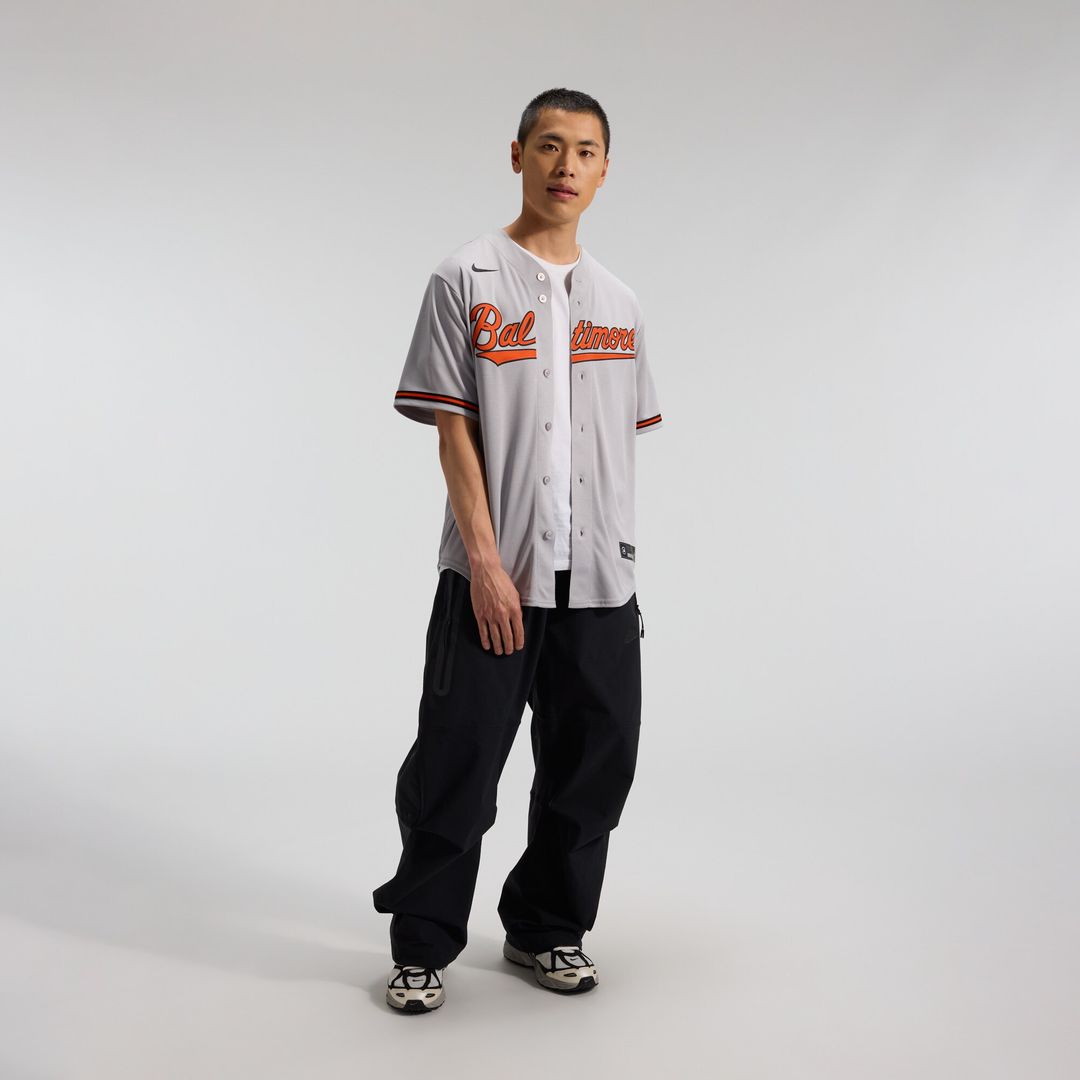 Baltimore Orioles Nike Road Replica Team Jersey - Gray Team Jersey Sports Fan Apparel