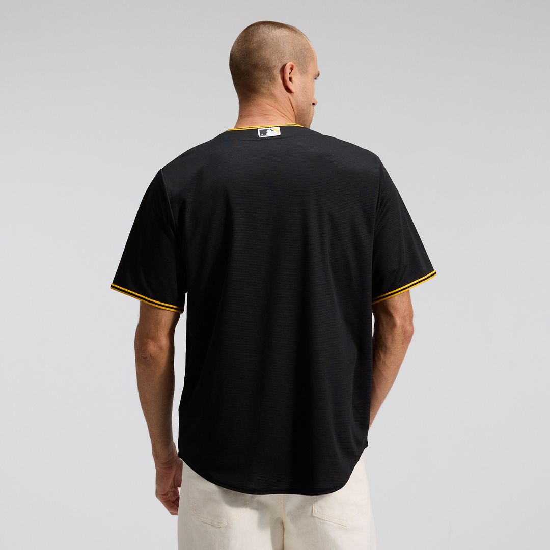 Pittsburgh Pirates Nike Alternate Replica Team Jersey - Black Team Jersey Sports Fan Apparel