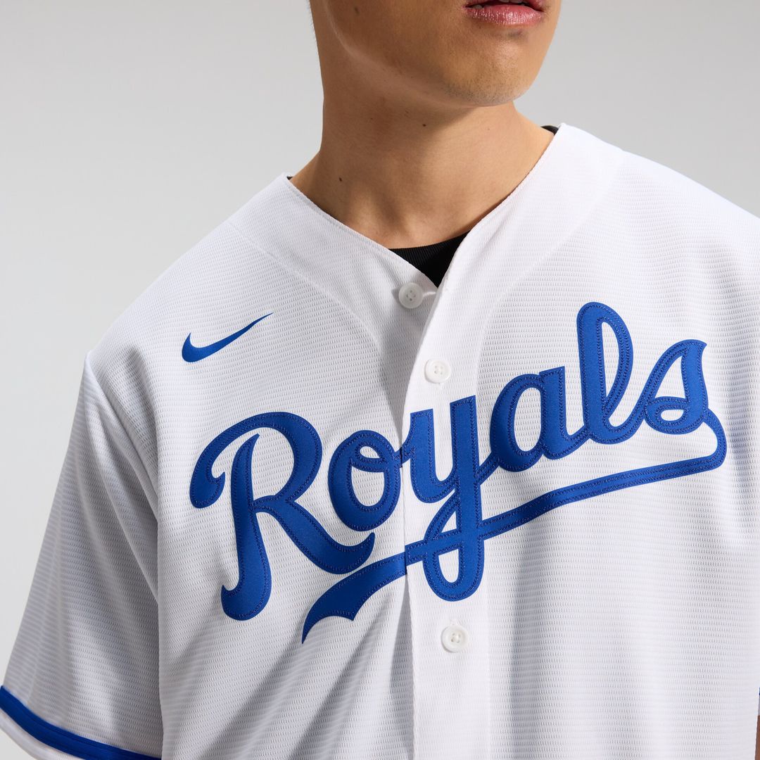 Kansas City Royals Bobby Witt Jr. Nike Home Replica Player Jersey - White Team Jersey Sports Fan Apparel