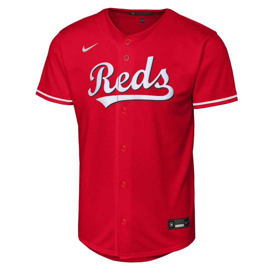 Cincinnati Reds Elly De La Cruz Nike Youth Alternate Replica Jersey - Red Team Jersey Sports Fan Apparel