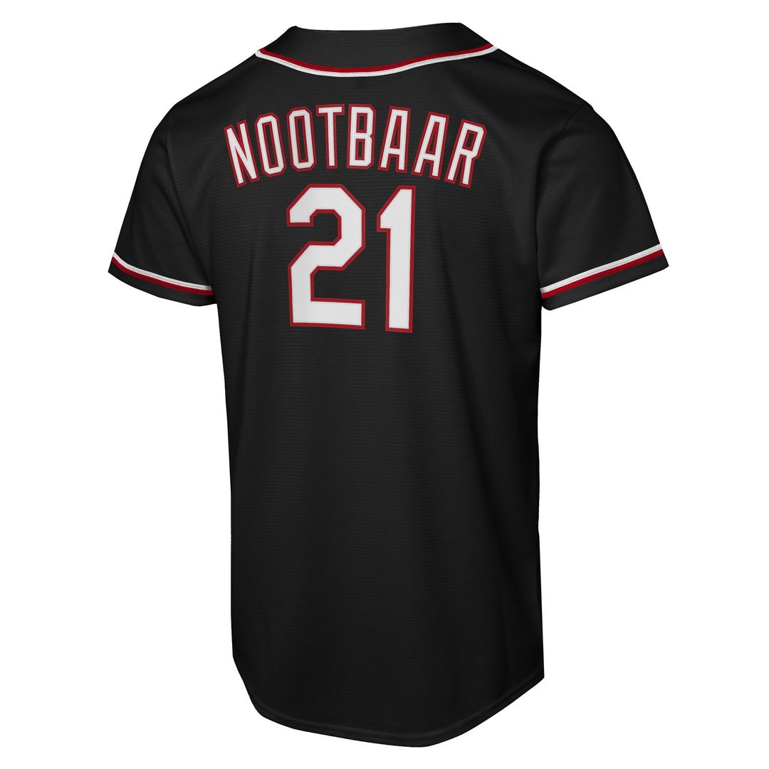 St. Louis Cardinals Lars Nootbaar Nike Youth Fashion Replica Player Jersey - Black Team Jersey Sports Fan Apparel