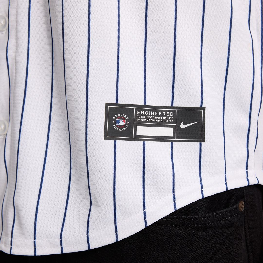 New York Yankees Nike Home Replica Team Jersey - White Team Jersey Sports Fan Apparel