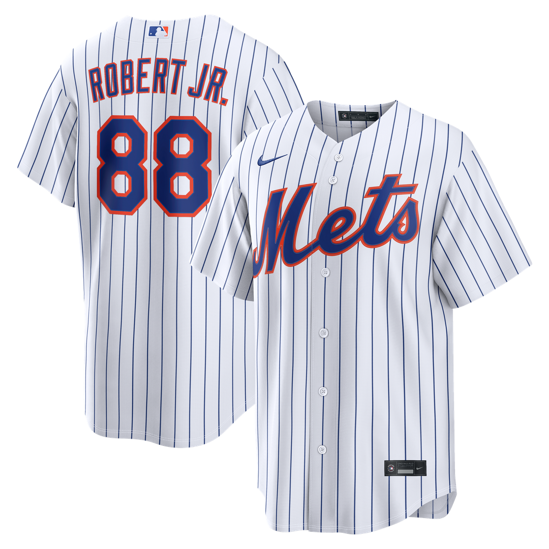 New York Mets Luis Robert Jr. Nike Home Replica Jersey - White Team Jersey Sports Fan Apparel