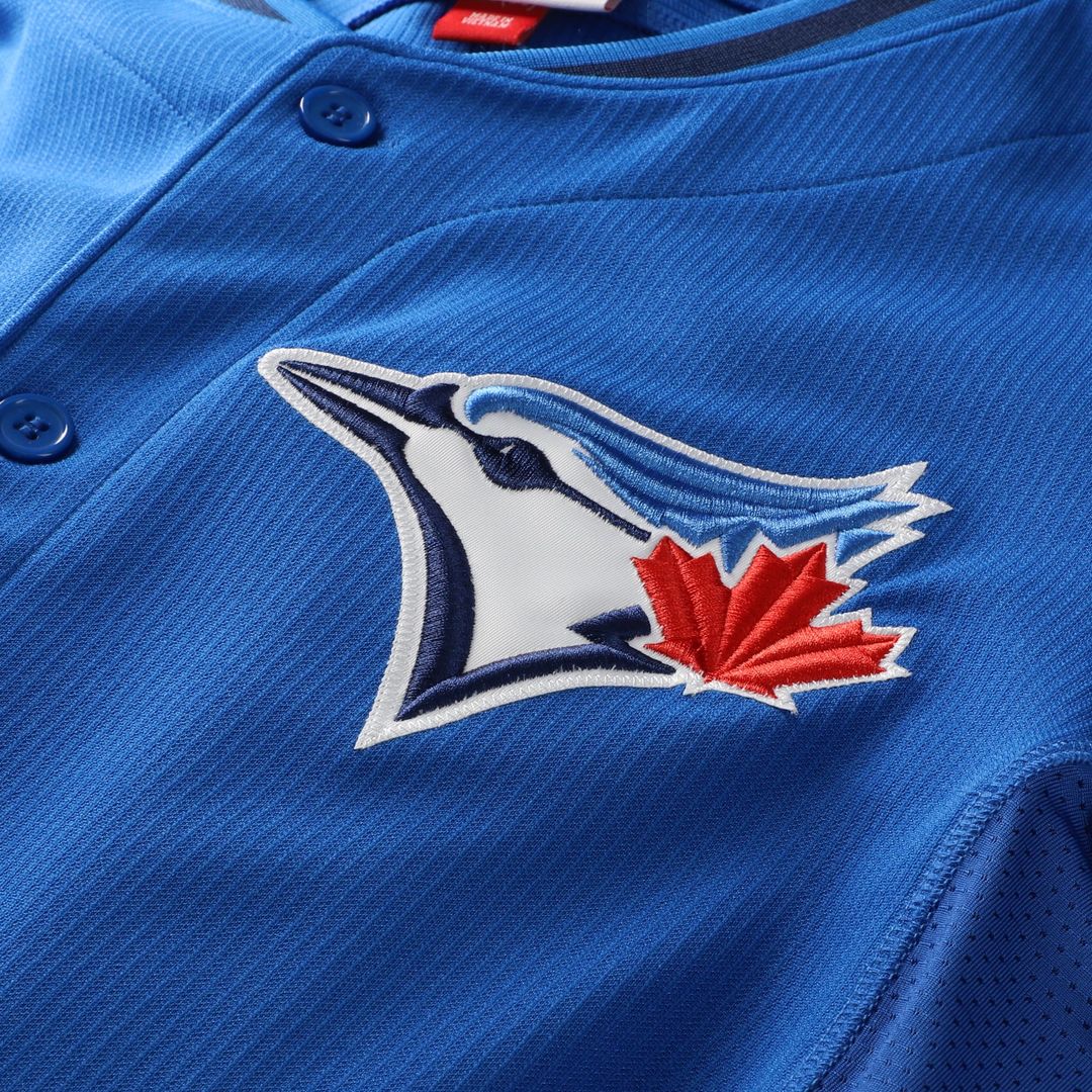 Toronto Blue Jays Jose Bautista Mitchell & Ness Authentic Batting Practice Jersey - Blue Team Jersey Sports Fan Apparel