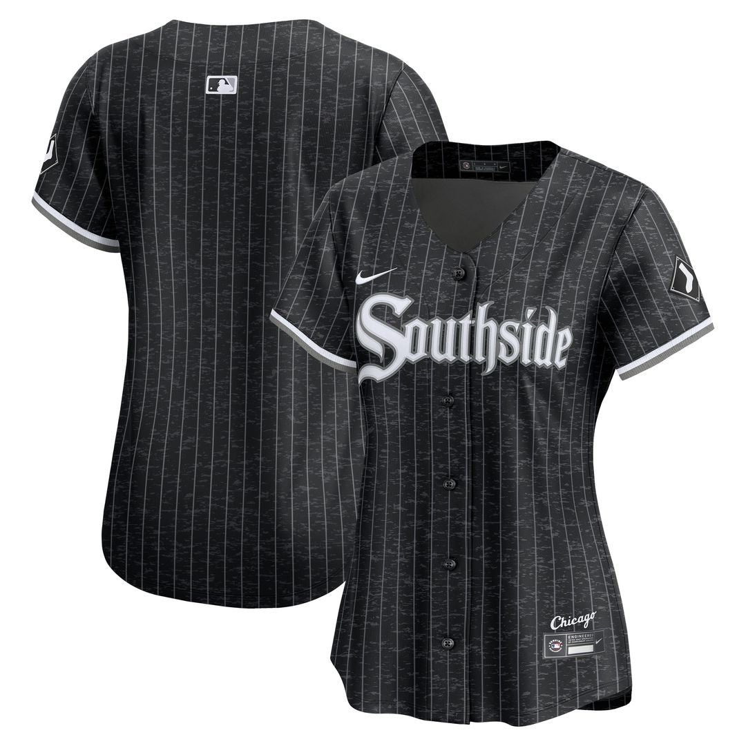 Chicago White Sox Nike Women's City Connect Limited Jersey - Black Team Jersey Sports Fan Apparel