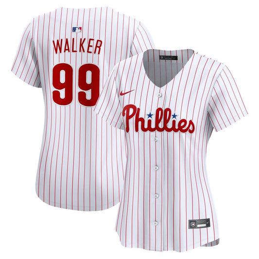 Philadelphia Phillies Taijuan Walker Nike Women's Home Limited Player Jersey - White Team Jersey Sports Fan Apparel