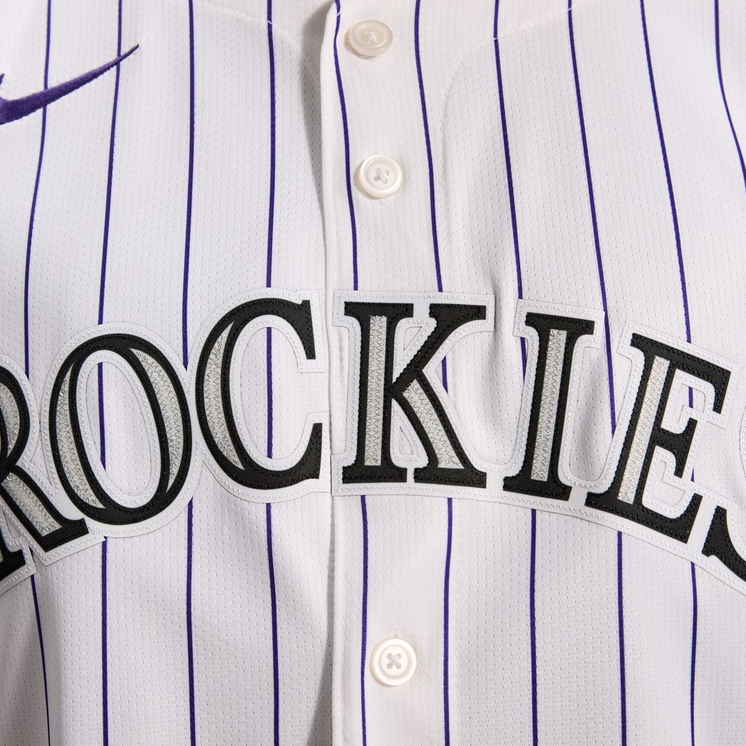 Colorado Rockies Nike Home Limited Jersey - White Team Jersey Sports Fan Apparel