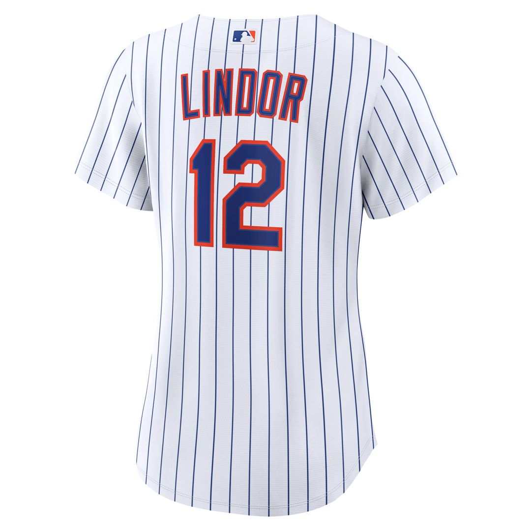 New York Mets Francisco Lindor Nike Women's Home Replica Jersey - White Team Jersey Sports Fan Apparel